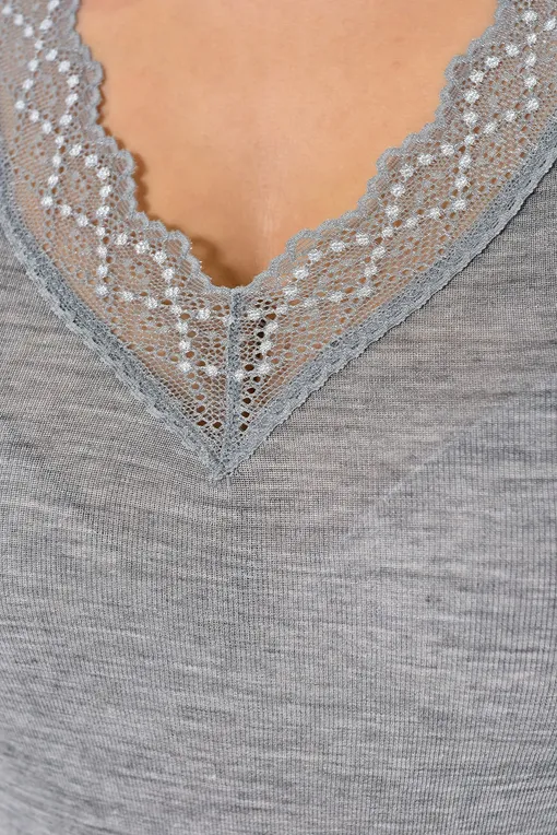 Футболки Mey 66002 466 mid grey melange