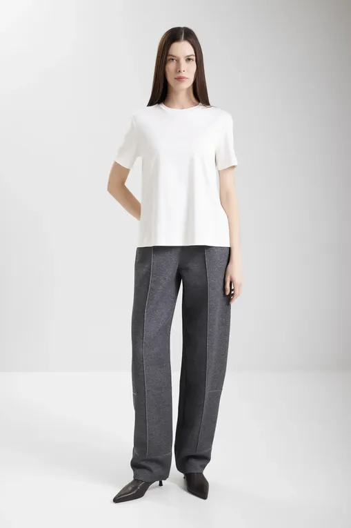 Футболки MM by MaxMara COMODO 252694602 004 WHITE