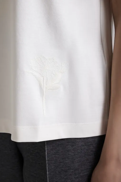 Футболки MM by MaxMara COMODO 252694602 004 WHITE