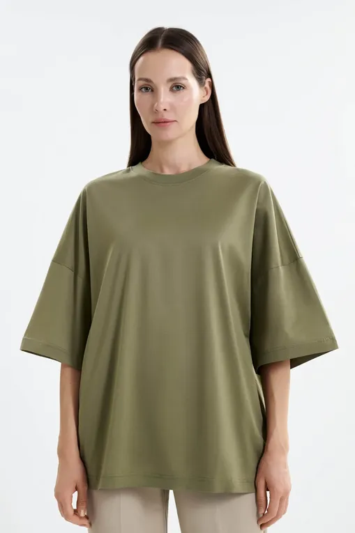 Футболки MM by MaxMara EDITORE 2516971018 004 SAGE GREEN