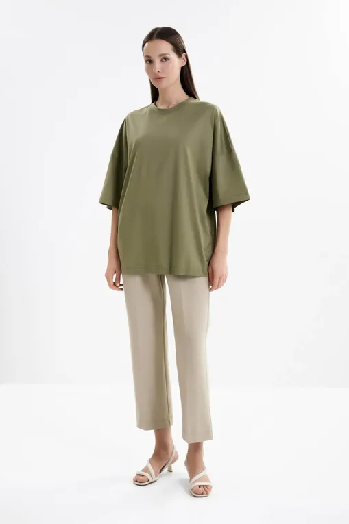 Футболки MM by MaxMara EDITORE 2516971018 004 SAGE GREEN