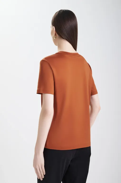 Футболки MM by MaxMara GATTONI 252694605 003 COPPER