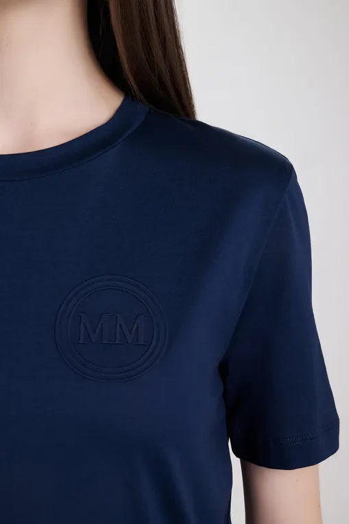Футболки MM by MaxMara GATTONI 252694605 004 NAVY