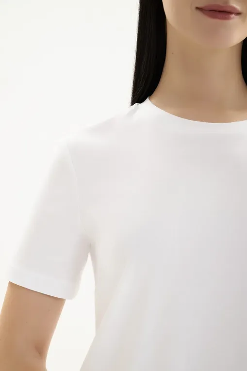 Футболки MM by MaxMara MMLASTICE 261694106 001 WHITE