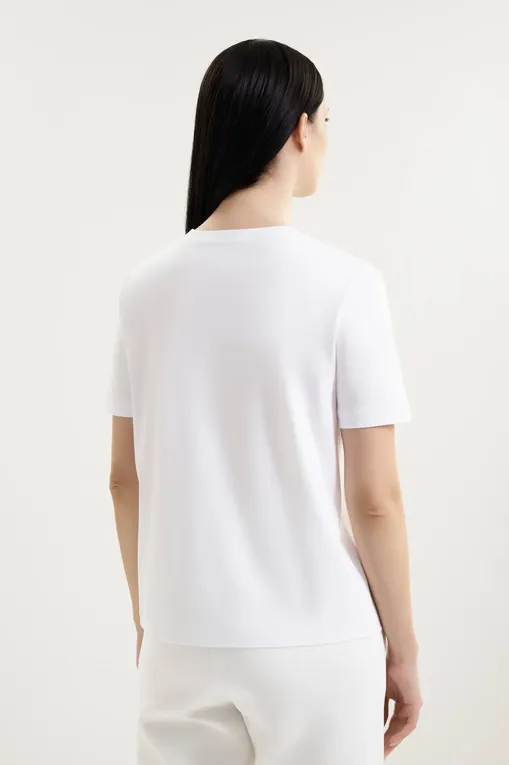 Футболки MM by MaxMara MMLNEGOZI 261694105 001 WHITE