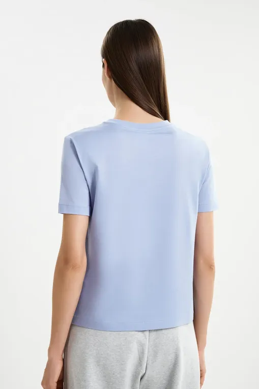 Футболки MM by MaxMara UTA 2516941038 003 LIGHT BLUE