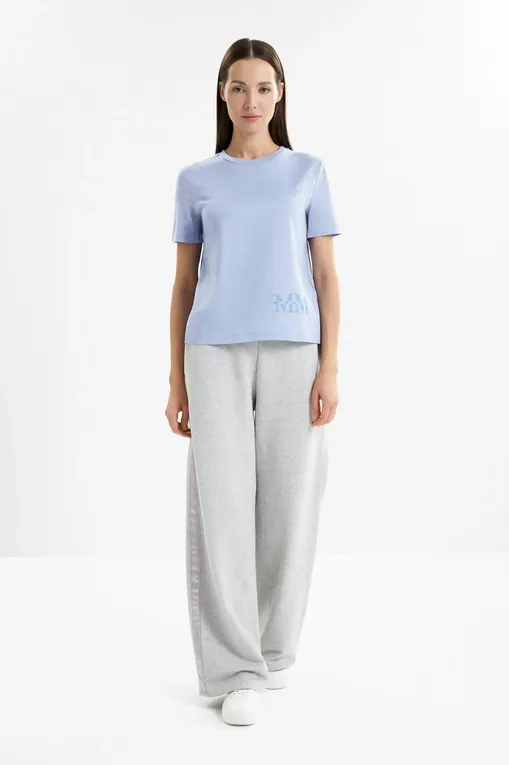 Футболки MM by MaxMara UTA 2516941038 003 LIGHT BLUE