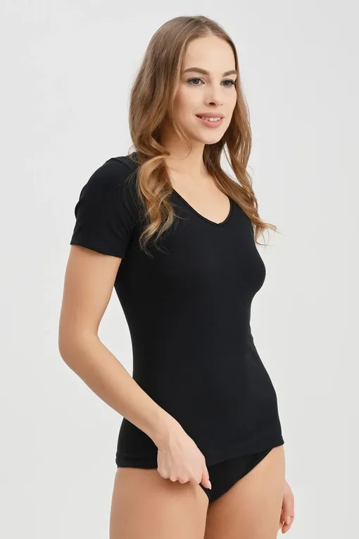 Футболки Naturana 2464 400 Schwarz