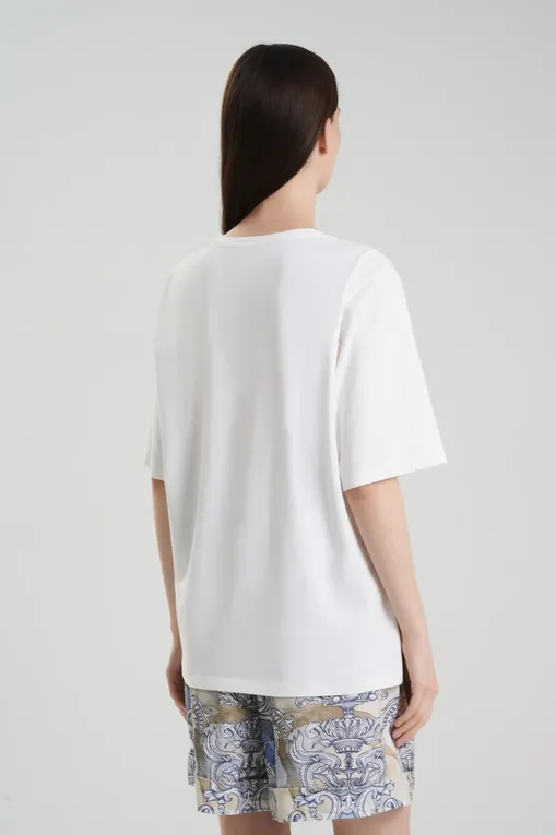 Футболки Petit Pas 101084 print-flower