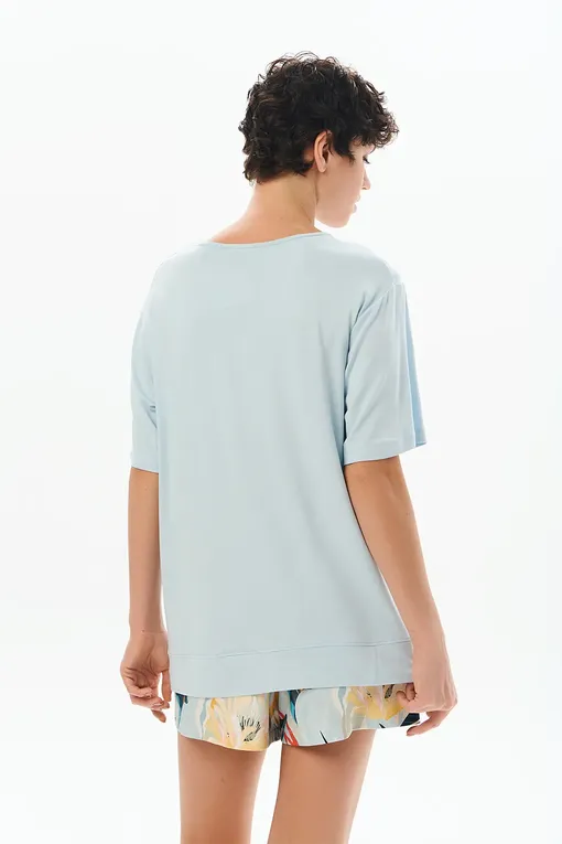 Футболки Petit Pas 101116 light-blue