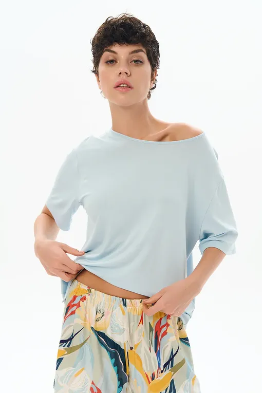 Футболки Petit Pas 101116 light-blue