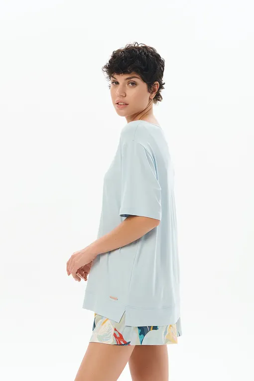 Футболки Petit Pas 101116 light-blue