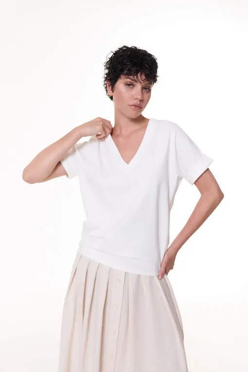 Футболки Petit Pas TNL008 white