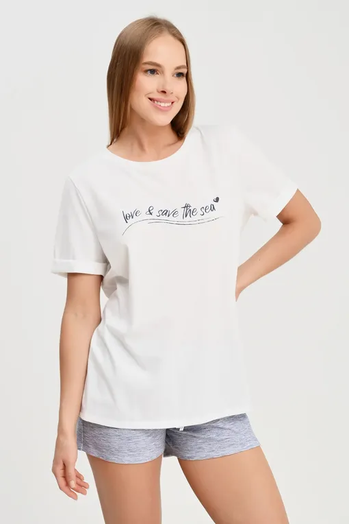 Футболки Rosch 1232024 11710 white