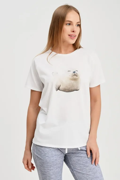 Футболки Rosch 1232025 11710 white