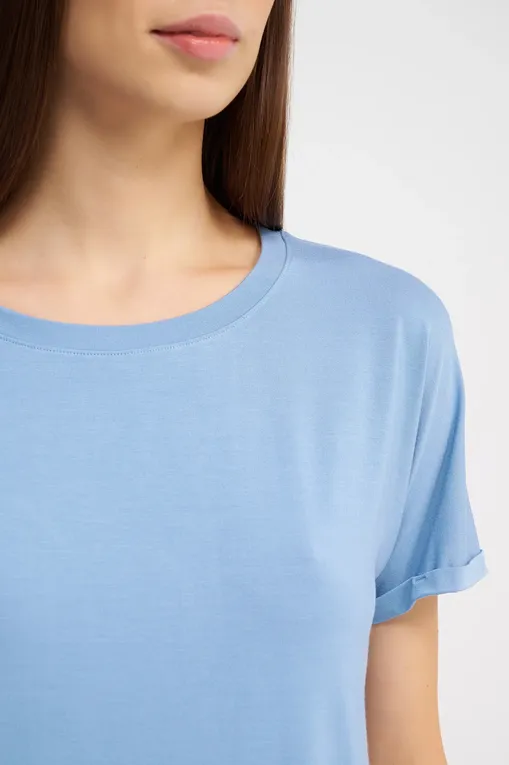 Футболки SKINY 080774 s336 faded denimblue