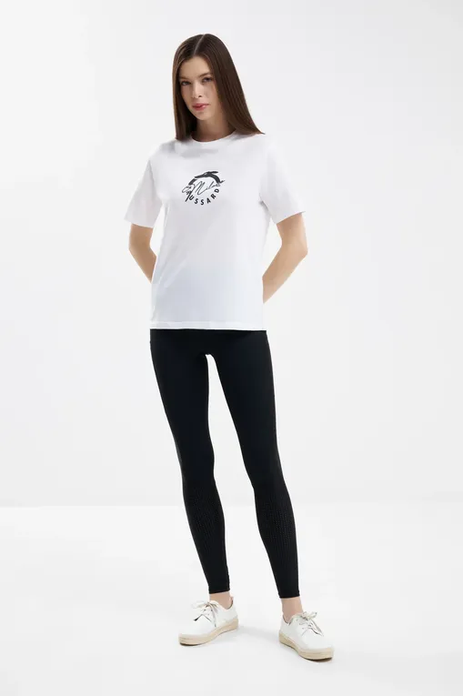 Футболки TRUSSARDI TRU25WTS01 01-WHITE