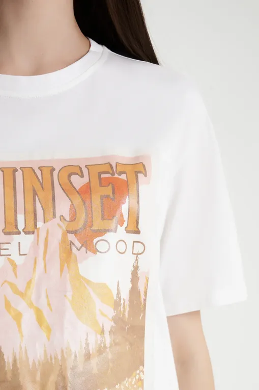 Футболки TWINSET U&B 231LL2RAA 00632 SUGAR