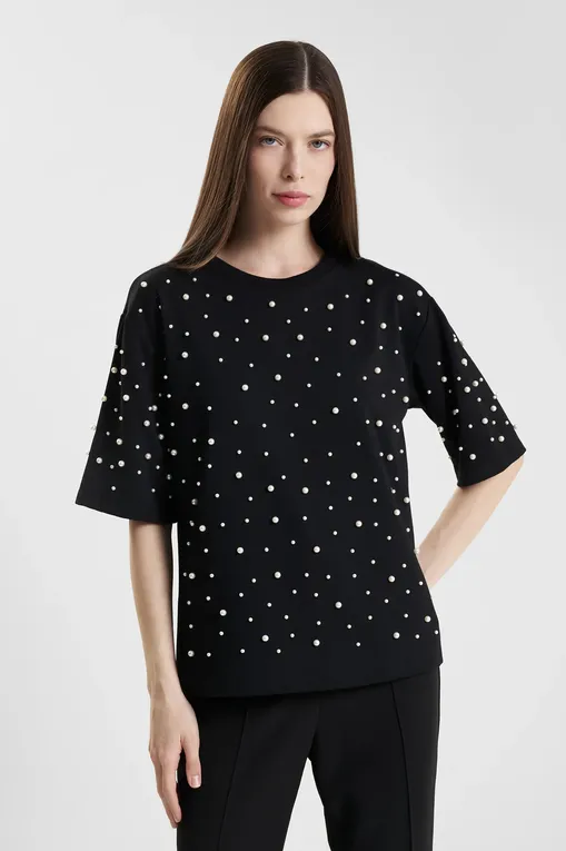 Футболки TWINSET U&B 242LL2MAA 00006 NERO