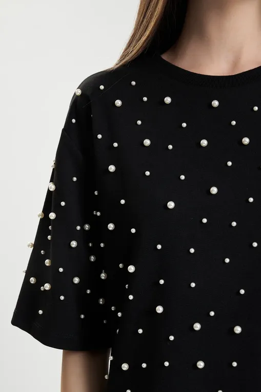 Футболки TWINSET U&B 242LL2MAA 00006 NERO