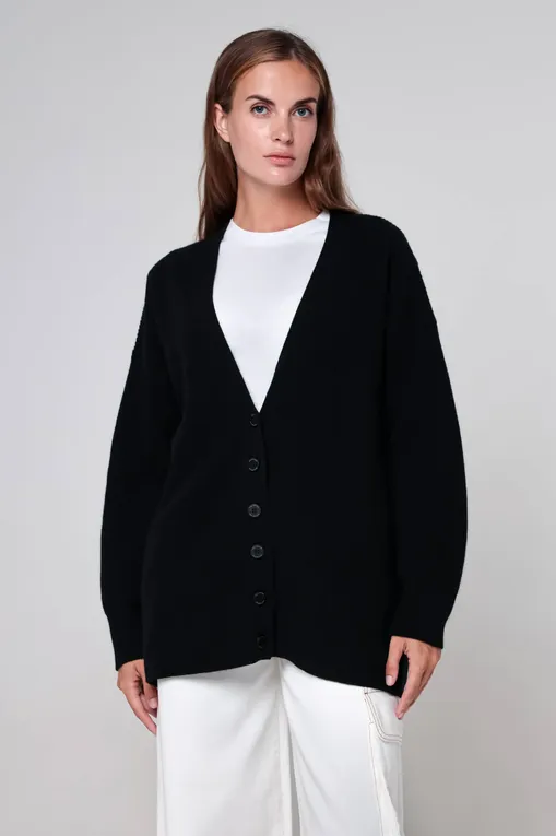 Кардиганы BALLANTYNE B1K302 7W114 BLACK 15517