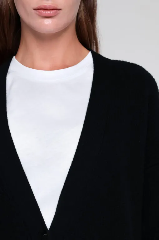 Кардиганы BALLANTYNE B1K302 7W114 BLACK 15517