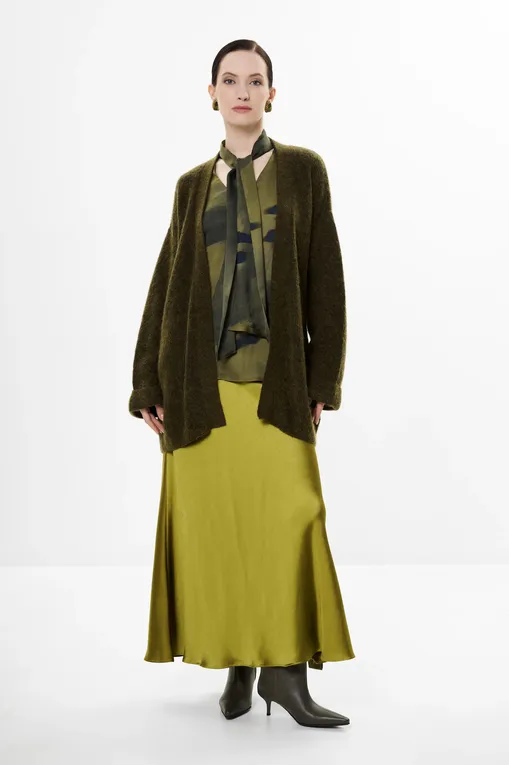 Кардиганы Diana Gallesi M214J004945N 35 VERDE BOSCO