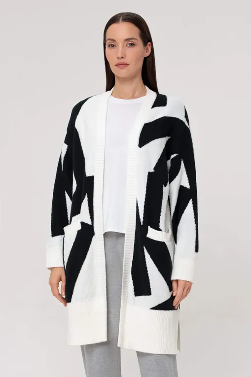 Кардиганы DKNY YI2022687 007 Black Print