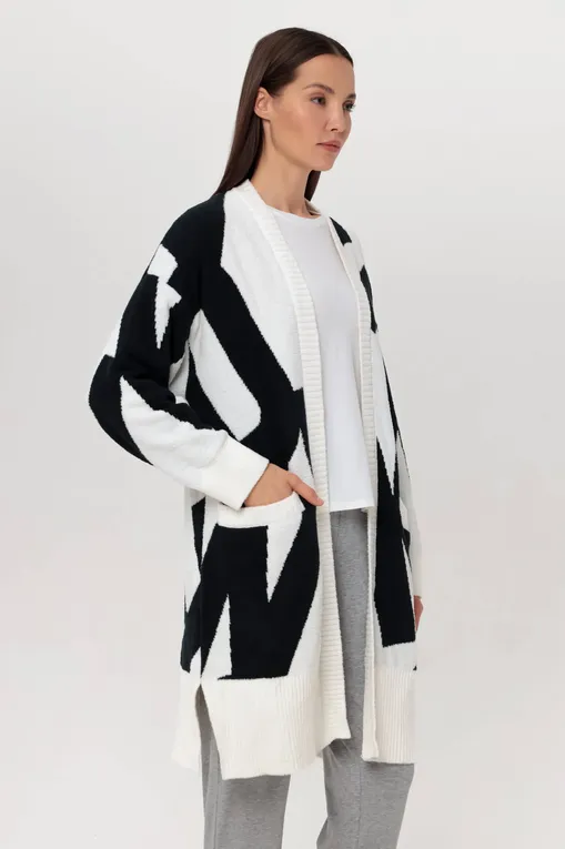 Кардиганы DKNY YI2022687 007 Black Print
