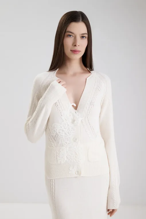 Кардиганы Ermanno Scervino D474N504APNJG 10606