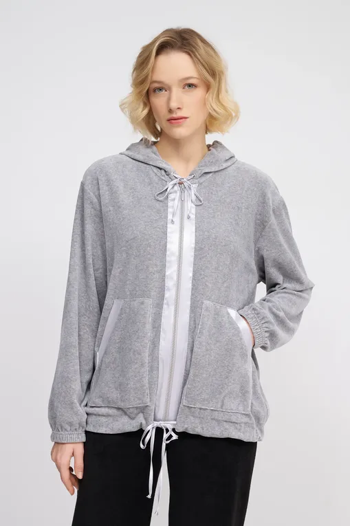 Кардиганы Le Chat VELVET870 gris chine