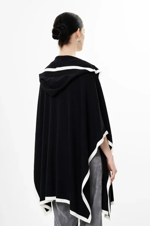 Кардиганы Luisa Viola S743E003472N 0A2 BLACK + WHITE