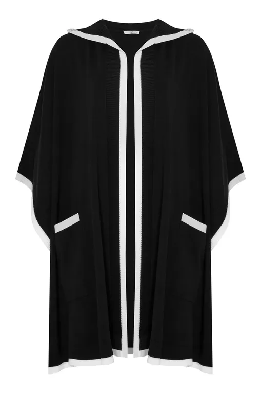 Кардиганы Luisa Viola S743E003472N 0A2 BLACK + WHITE