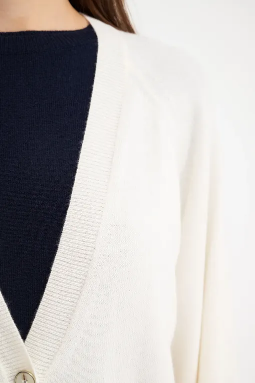 Кардиганы Max Mara Leisure AMPEZZO 242634601 001 WHITE