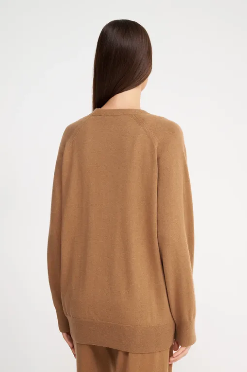 Кардиганы Max Mara Leisure AMPEZZO 242634601 003 TOBACCO