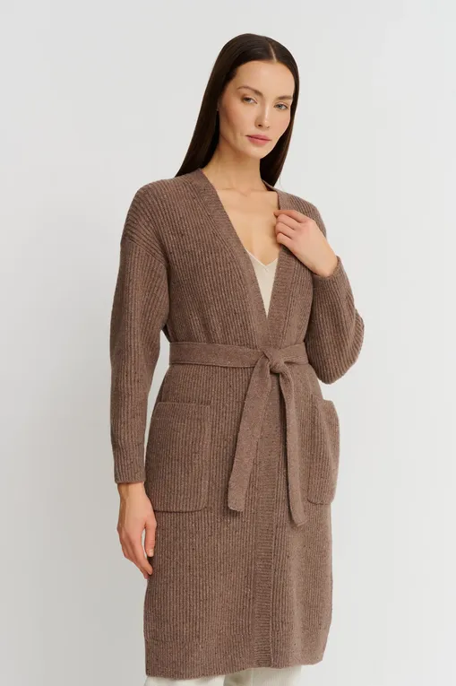 Кардиганы Max Mara Leisure EMBLEMA 242631601 003 HAZELNUT BROWN