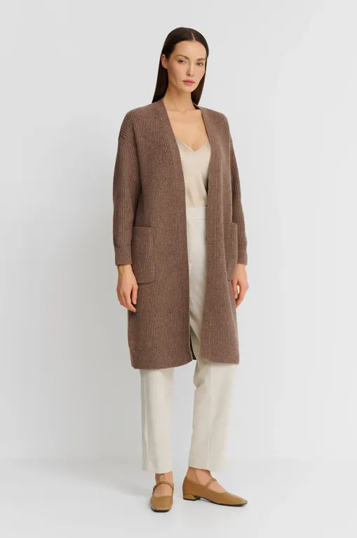 Кардиганы Max Mara Leisure EMBLEMA 242631601 003 HAZELNUT BROWN