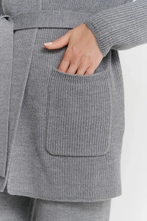 Кардиганы Max Mara Leisure FINEZZA 242631602 004 LIGHT GREY