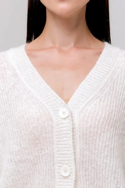 Кардиганы Max Mara Leisure RUGIADA 23334604 001 WHITE