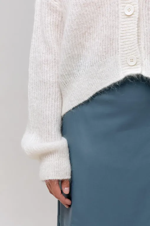 Кардиганы Max Mara Leisure RUGIADA 23334604 001 WHITE