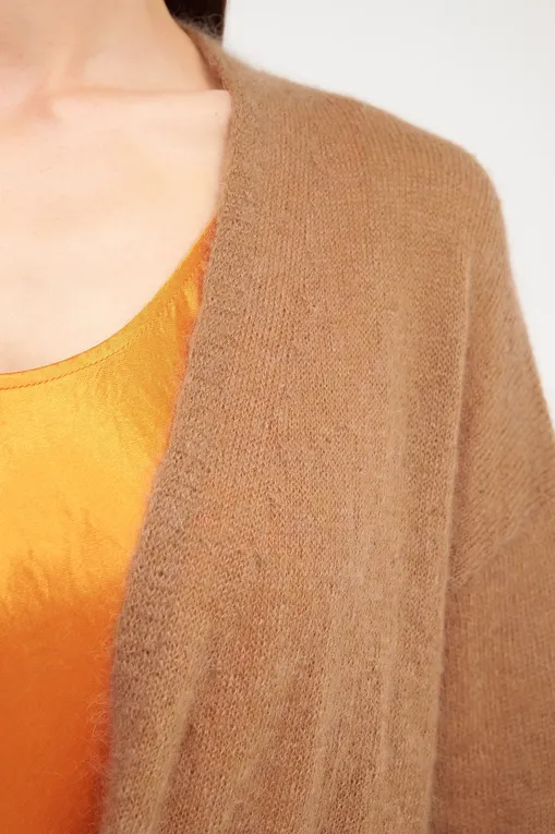 Кардиганы Max Mara Leisure VISINO 242634603 004 TOBACCO