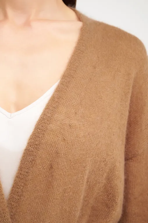 Кардиганы Max Mara Leisure VISINO 242634603 004 TOBACCO