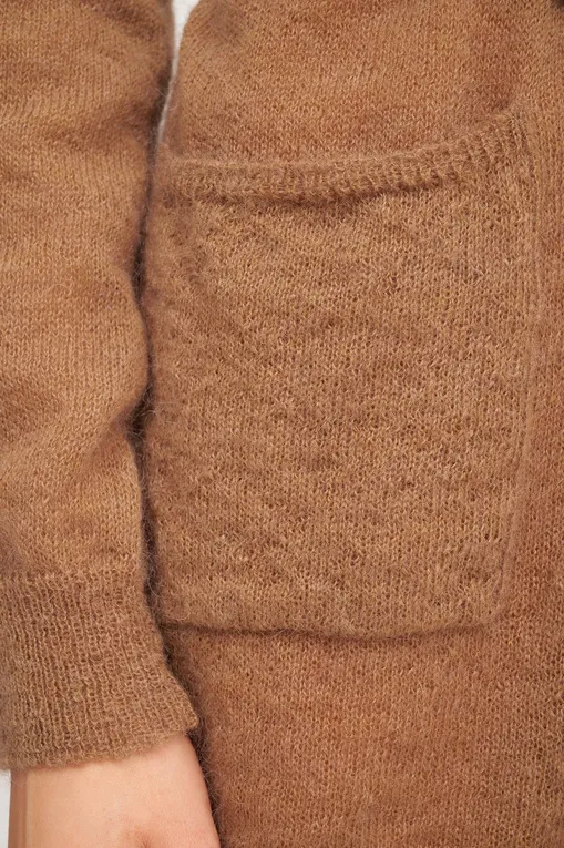 Кардиганы Max Mara Leisure VISINO 242634603 004 TOBACCO