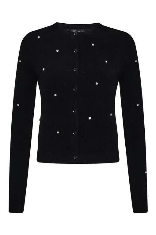 Кардиганы Mc2 Saint Barth BELLAMYALPACA 00 STRASS (00703I)