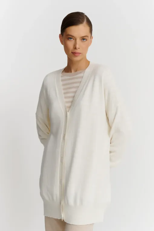 Кардиганы Gianantonio A. Paladini W41UV02 UDINE 101 IVORY