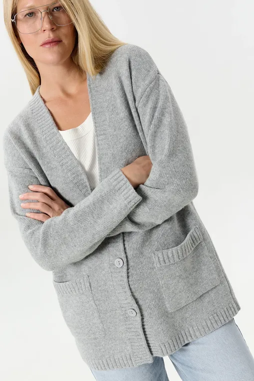 Кардиганы Petit Pas KNT004 grey