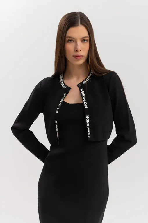 Кардиганы RICHMOND X UWP25039CD BLACK/WHT