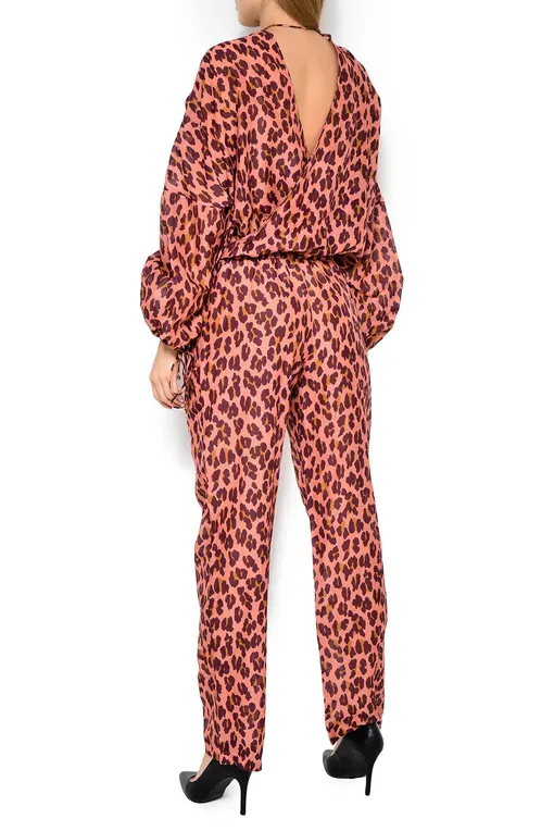 Комбинезоны Stella McCartney S7H520300 AZALEA PINK/OATMEAL