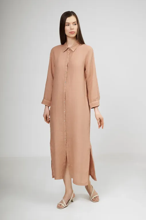 Платья 120% Lino 32ALIW4759-000B317-0-00 000098 ROSE WOOD