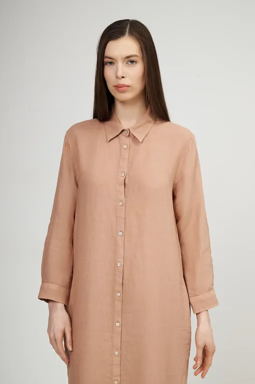 Платья 120% Lino 32ALIW4759-000B317-0-00 000098 ROSE WOOD